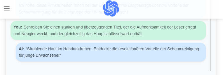 Schreiben von Blog-Inhalten und Inhaltsoptimierung