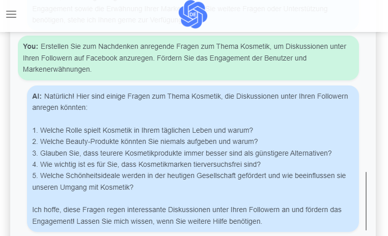 Interaktive und Diskussionskampagne