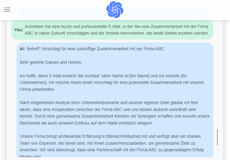 E-Mails mit Kooperationsvorschlägen