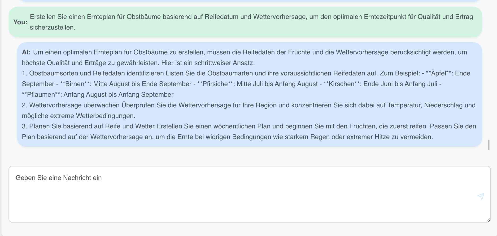 Pflanz- und Erntepläne-ChatGPT Prompts für die Landwirtschaft