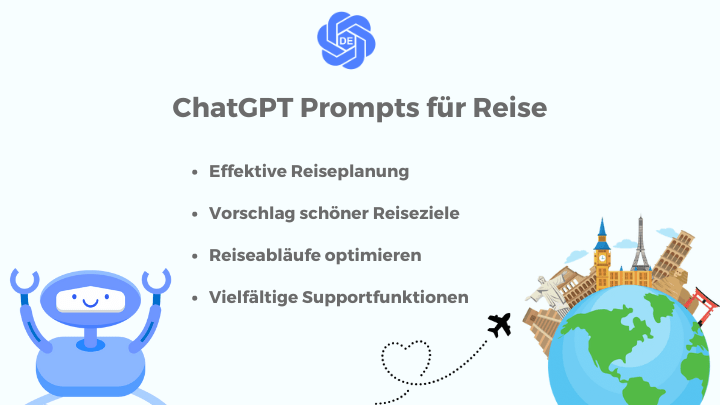 Einführung von ChatGPT Prompts für Reise