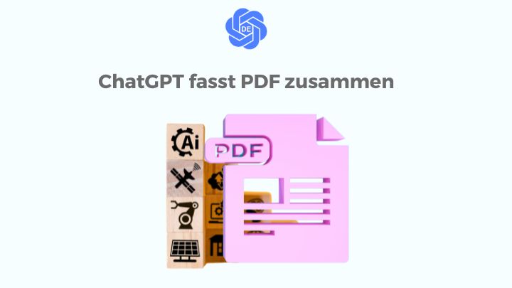 Leistungsfähigkeit von ChatGPT fasst PDF zusammen