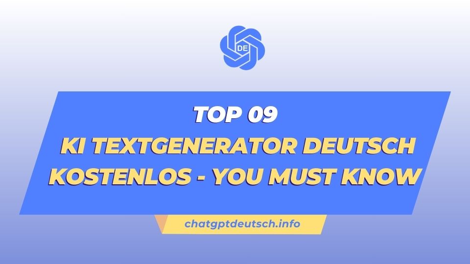 KI Textgenerator Deutsch kostenlos