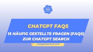 ChatGPT Search FAQs