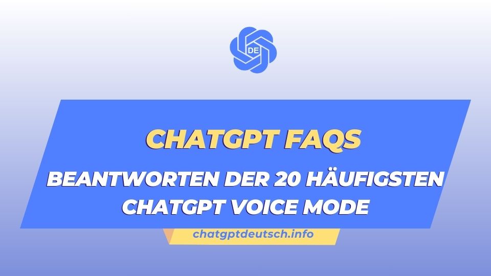 ChatGPT Voice Mode FAQs